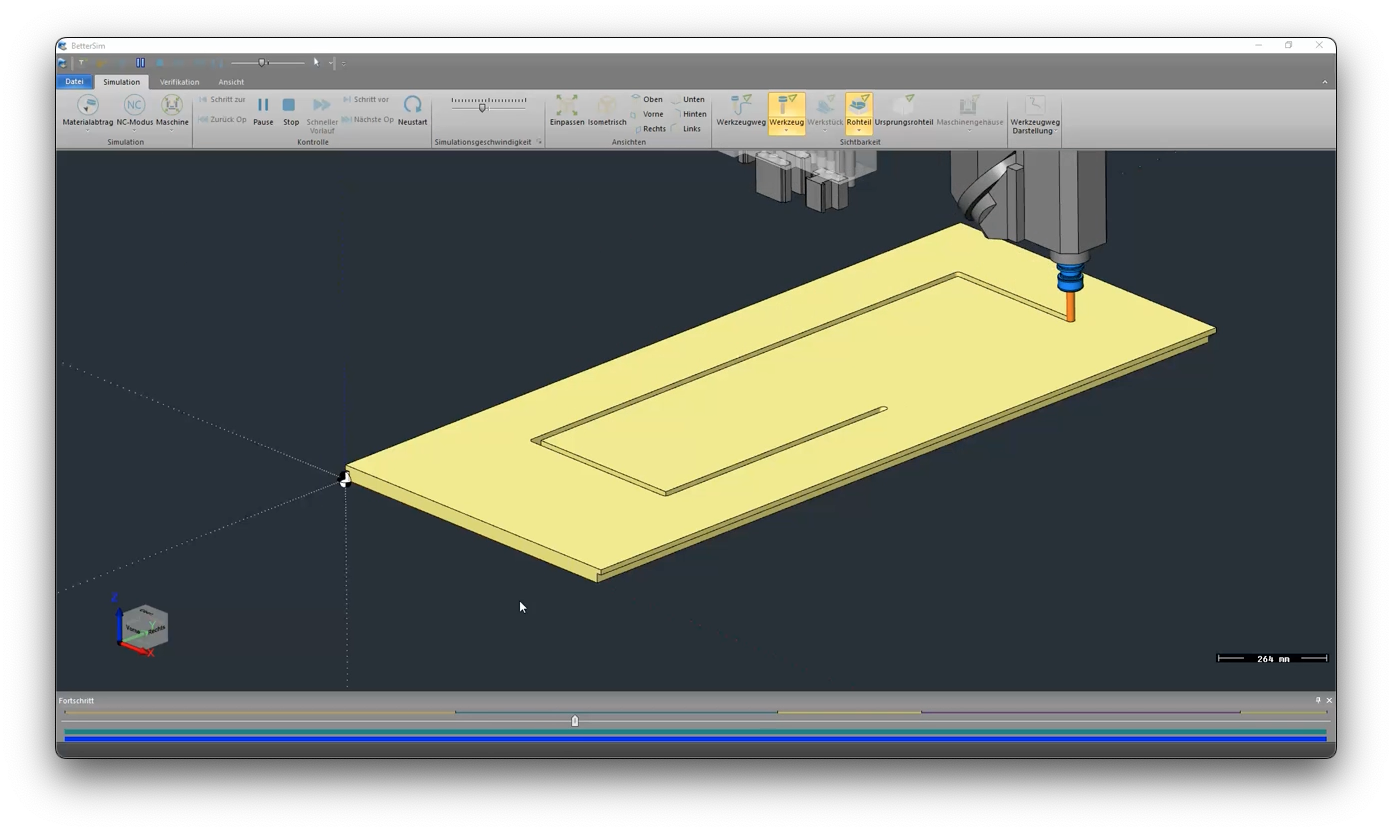 Türfertigung Simulation